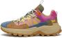 Flower Mountain Suede and technical fabric sneakers Iwano Woman Multicolor Dames - Thumbnail 1
