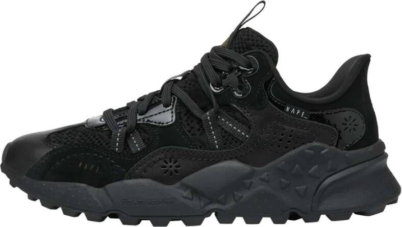 Flower Mountain Suede and technical fabric sneakers Tiger Hill Nape UNI
