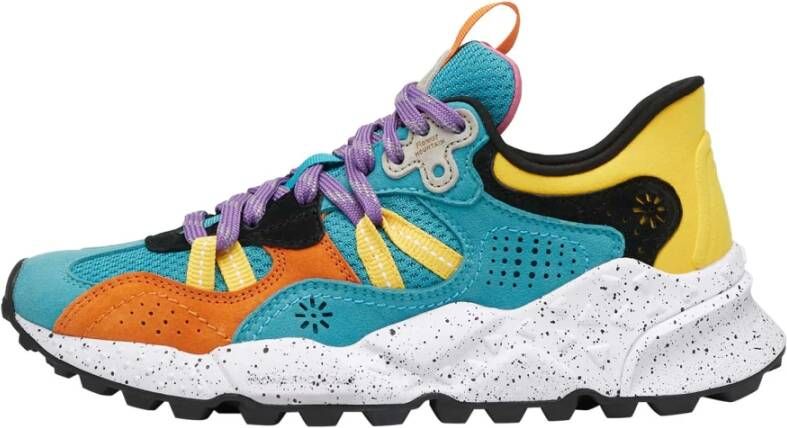 Flower Mountain Suede and technical fabric sneakers Tiger Hill UNI Multicolor Unisex