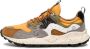 Flower Mountain Warm Bruin Mosterd Suède Sneakers Multicolor Heren - Thumbnail 2