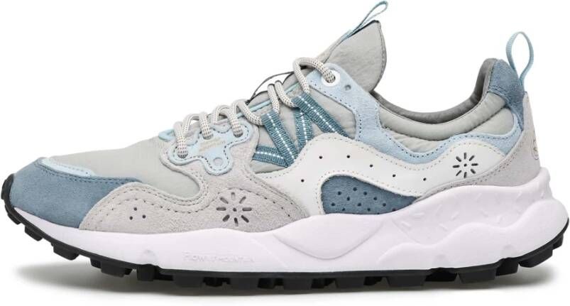 Flower Mountain Suede and technical fabric sneakers Yamano 3 MAN