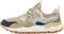 Flower Mountain Yamano 3 Sneaker Wit Militair Blauw Grijs Yamano 3 Sneaker Beige Suède Sneaker met Kurken Binnenzool Multicolor Gray Heren - Thumbnail 9
