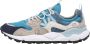 Flower Mountain Suede and technical fabric sneakers Yamano 3 MAN Blue Heren - Thumbnail 1