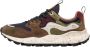 FLOWER MOUNTAIN Lage Sneakers Heren Yamano 3 Man Maat: 41 Materiaal: Suède Kleur: Bruin - Thumbnail 5