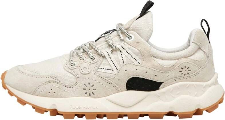 FLOWER MOUNTAIN Lage Sneakers Heren Yamano 3 Man Maat: 41 Materiaal: Suède Kleur: Beige - Foto 2