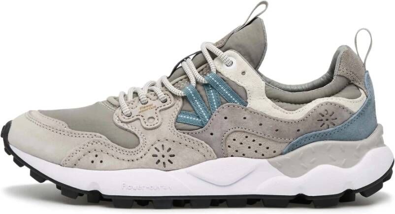 Flower Mountain Suede and technical fabric sneakers Ya o 3 UNI