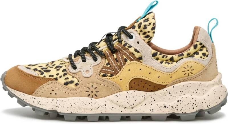 Flower Mountain Suede and technical fabric sneakers Ya o 3 UNI