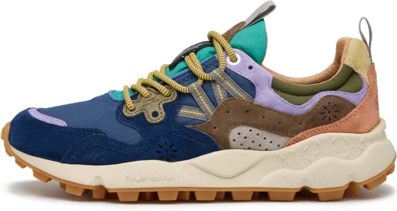 Flower Mountain Suede and technical fabric sneakers Ya o 3 UNI