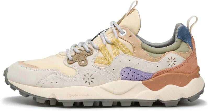 Flower Mountain Suede and technical fabric sneakers Yamano 3 UNI Multicolor Unisex