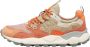 Flower Mountain Suede and technical fabric sneakers Ya o 3 UNI Orange Unisex - Thumbnail 1