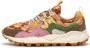 Flower Mountain Suede and technical fabric sneakers Yamano 3 Woman Multicolor Dames - Thumbnail 1