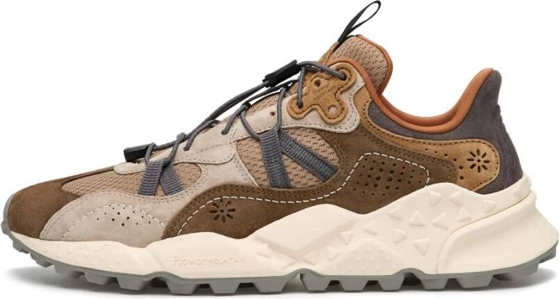 Flower Mountain Suède en Stoffen Sneakers