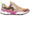 Flower Mountain Lage Sneakers YAMANO 3 2017817 01-1B80 BROWN-GREY-MUSTARD - Thumbnail 1