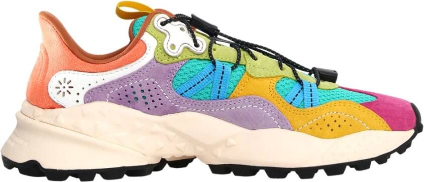 Flower Mountain Suède Sneakers met Kurk Binnenzool