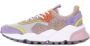 Flower Mountain Lilla Suède Sneakers met Iconische Details Multicolor Dames - Thumbnail 7