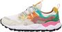 Flower Mountain Fabric and suede sneakers Yamano 3 Woman - Thumbnail 1