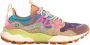 Flower Mountain Suede Nylon Dames Sneakers Multicolor Dames - Thumbnail 1