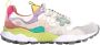 Flower Mountain Paarse en Witte Sneakers voor Vrouwen Multicolor Dames - Thumbnail 2