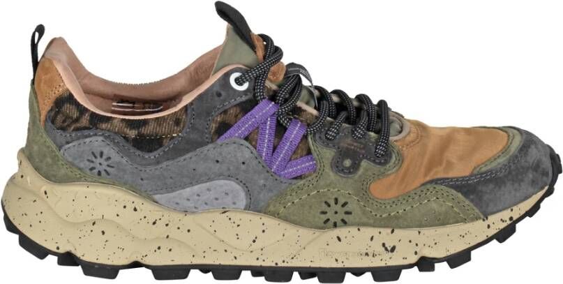 Flower Mountain Trekking vetersneakers in technische stof
