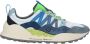 Flower Mountain Washi Sneaker Wit Blauw Multicolor Heren - Thumbnail 1