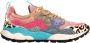 Flower Mountain Suede and technical fabric sneakers Yamano 3 Woman Multicolor Dames - Thumbnail 9
