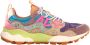 Flower Mountain Suede and technical fabric sneakers Yamano 3 Woman - Thumbnail 4