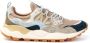 Flower Mountain Yamano 3 Sneaker Wit Militair Blauw Grijs Yamano 3 Sneaker Beige Suède Sneaker met Kurken Binnenzool Multicolor Gray Heren - Thumbnail 2