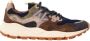 Flower Mountain Donkerblauwe Sneakers met Rubberen Zool Multicolor Heren - Thumbnail 5