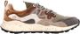 Flower Mountain Grijze Sneakers met Rubberen Zool Multicolor Heren - Thumbnail 5