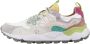 Flower Mountain Paarse en Witte Sneakers voor Vrouwen Multicolor Dames - Thumbnail 10