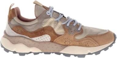 Flower Mountain Ya o 3 Suède Sneakers Beige Grijs