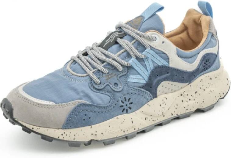 Flower Mountain Yamano Herensneakers Grijs-Wit Ss25
