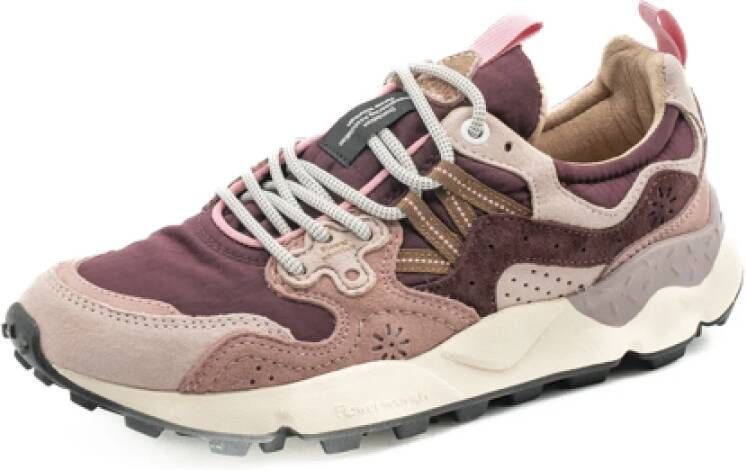 Flower Mountain Lage Sneakers YAMANO 3 2017817 01-2M15 LIGHT ROSE PINK BROWN