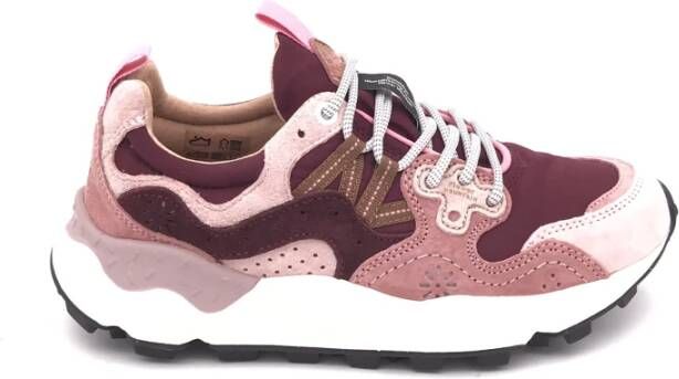 Flower Mountain Lage Sneakers YAMANO 3 2017817 01-2M15 LIGHT ROSE PINK BROWN - Foto 5