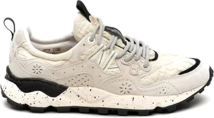 Flower Mountain Yamano Witte Sneakers Multicolor Dames