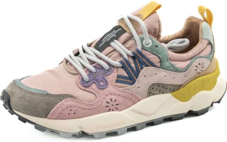 Flower Mountain Lage Sneakers YAMANO 3 2017817 01-2B22 GREY CIPRIA LIGHT PINK
