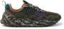 Flower Mountain Zwart Antraciet Sneaker Washi Man Multicolor Heren - Thumbnail 1