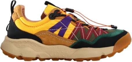 Flower Mountain Zwarte Sneakers iwano Stijl