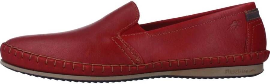 Fluchos Business Shoes Red Heren