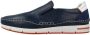 Fluchos Casual Mocassin Loafers Blue Heren - Thumbnail 2
