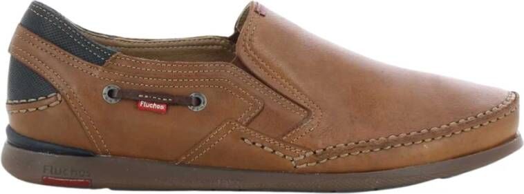 Fluchos Cognac Mariner Herenschoenen