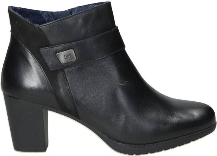 Fluchos Dames Enkellaarzen Black Dames