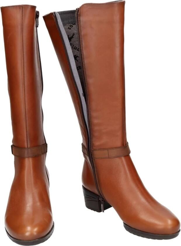 Fluchos -Dames cogna caramel laarzen - Foto 2