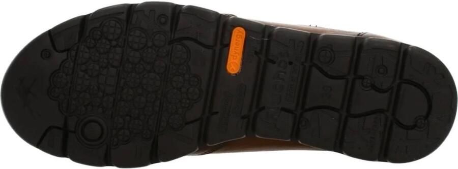 Fluchos Casual Camel Leren Damesschoenen Brown Dames - Foto 8