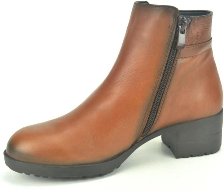 Fluchos Enkel Laarzen Bruin Dames