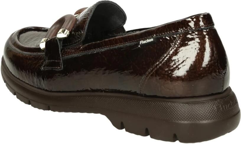Fluchos -Dames bruin donker ballerina's & mocassins - Foto 8