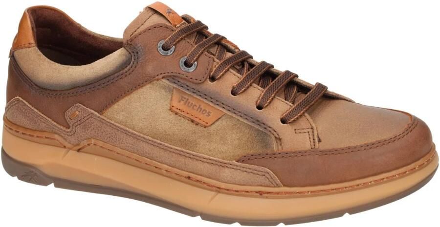 Fluchos -Heren taupe casual schoenen