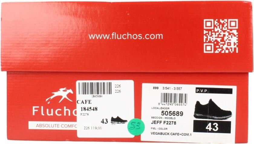 Fluchos F2278 VEGABUCK CAFE Bruin - Foto 4