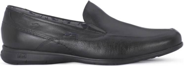 Fluchos Heren Zachte Nubuck Mocassin Black Heren