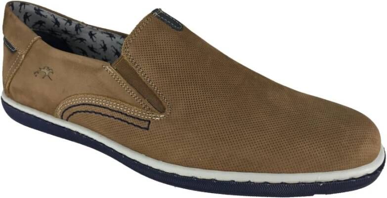 Fluchos Herenschoenen Loafer Brown Heren